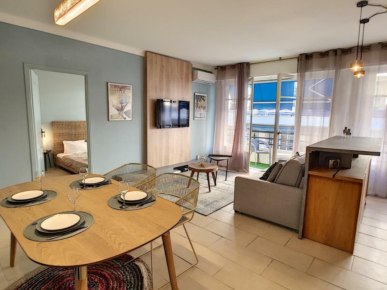 Nestor&Jeeves - Galet Terrasse - Central - Very Close Sea 尼斯 外观 照片